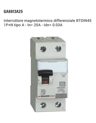 Bticino ga8813a25 interruttore - bticino,
