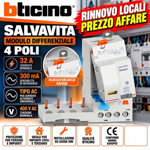 Bticino g43ac32 btdin modulo - bticino,